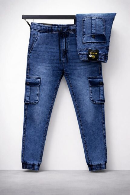 PREMIUM JOGGERS- Sky Light Color