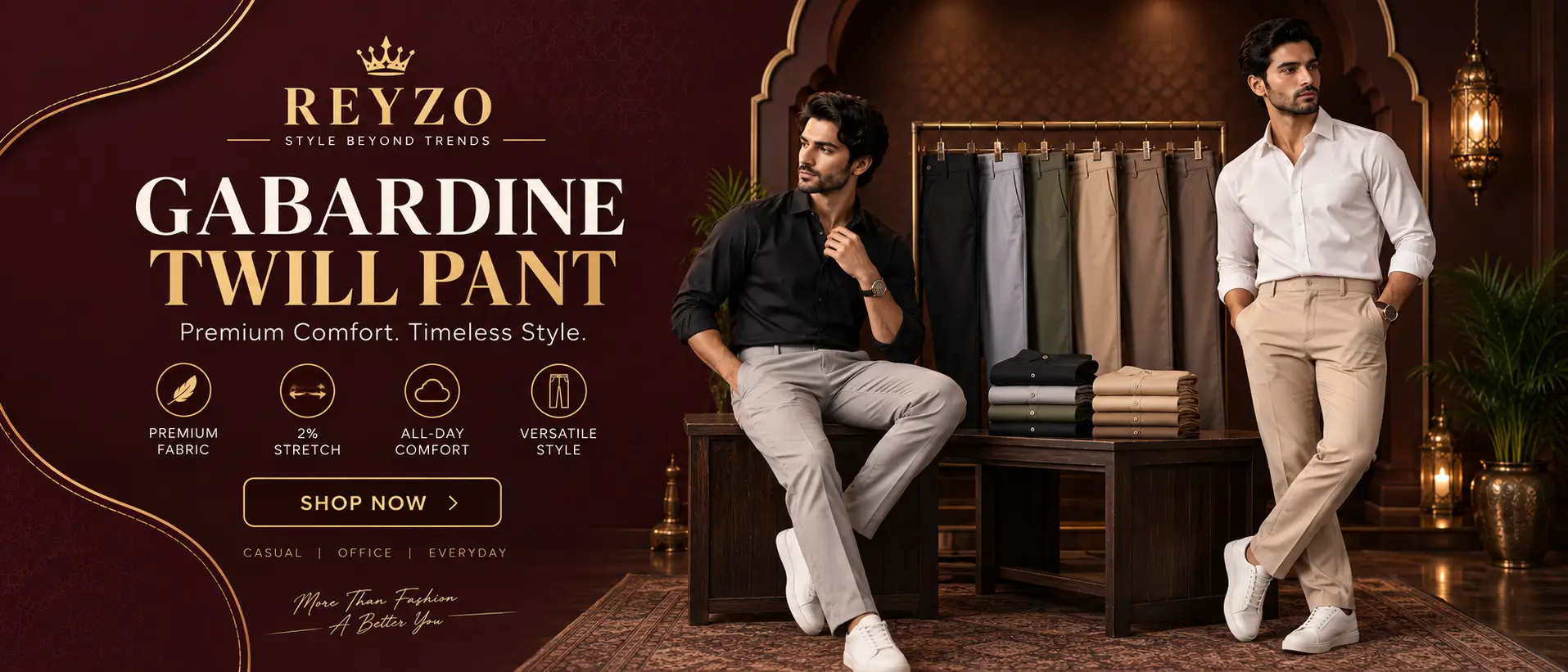 pant banner